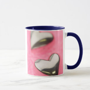 Silver Hearts Mugg