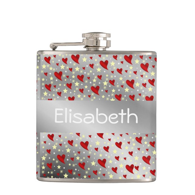 silver, hjärta, lila, dekoration, medalj, pris, fl fickplunta (Framsidan)