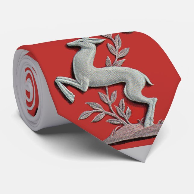 silver hjort-utskrift slips (Rullad)