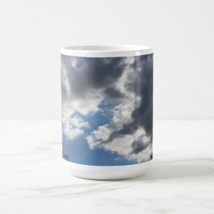 "Silver i Himlar"-molnen på en Kaffemugg