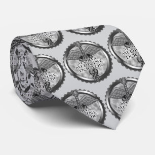 Silver idrottsmedicinsk läkare slips
