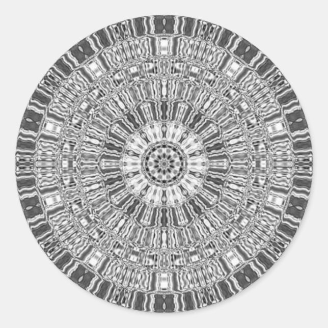 SILVER ILLUSION RUNT KLISTERMÄRKE (Framsida)