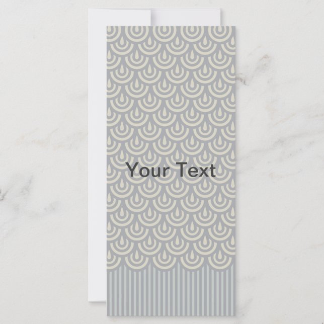 Silver japansk fisk  Mönster (Framsida)