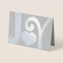 Silver Joy jul Heart
