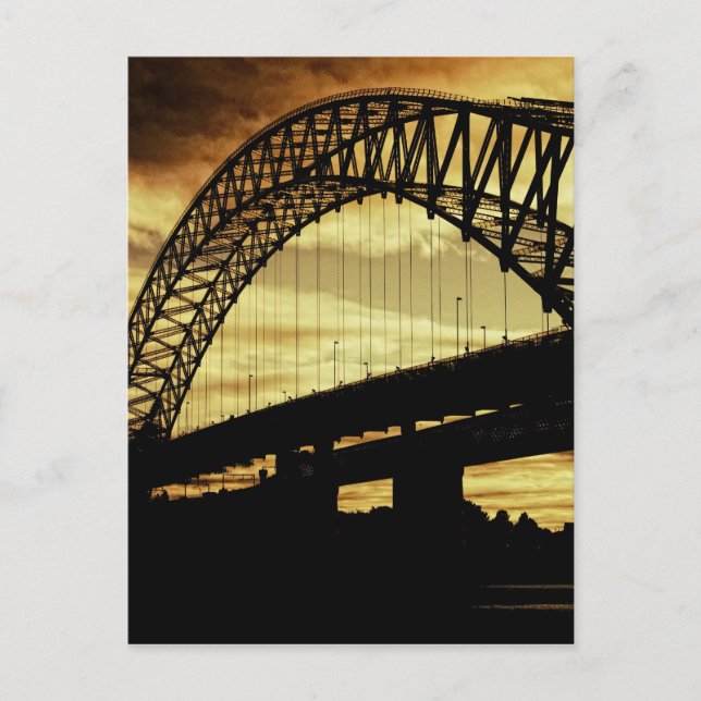 Silver Jubilee Bridge Vykort (Framsida)