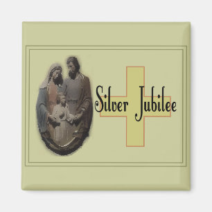 Silver Jubilee-gåvor till nuns Magnet