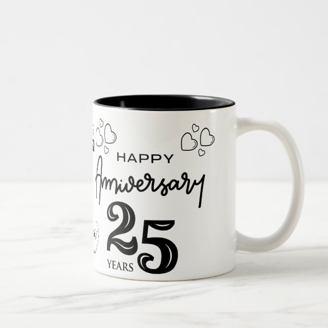 silver jubilee Gift Två-Tonad Mugg (Höger)
