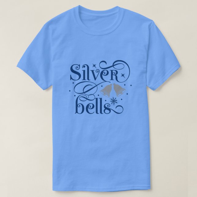 Silver klockor01 t shirt (Design framsida)