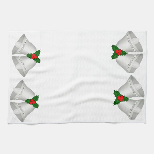 Silver Klockor Kitchen Towel Kökshandduk (Horisontell)