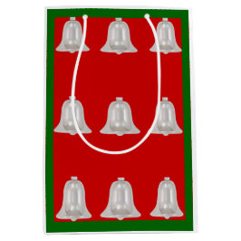 Silver Klockor medelstor gifteksbricka