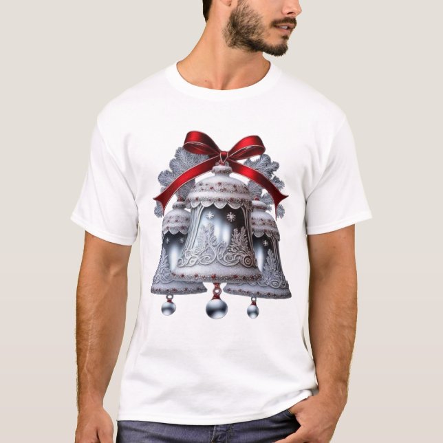 Silver klockor t shirt (Framsida)