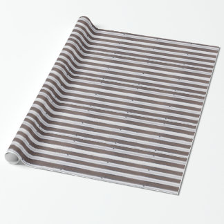 Silver korrugerad Lakan Metall Presentpapper
