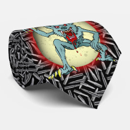 Silver-kulor, Grått Werevarv Full Moon Halloween Slips