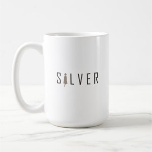 Silver Lab Mugg