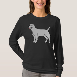 Silver Labrador Hund T Shirt