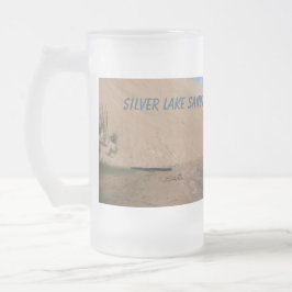 Silver Lake Sanddyner, Mears, Michigan Frostat Ölglas