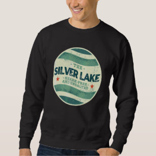Silver Lake Shark Fri och Osaltad Camping Delawa Lång Ärmad Tröja