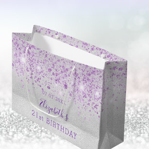 Silver lavender glitter namn