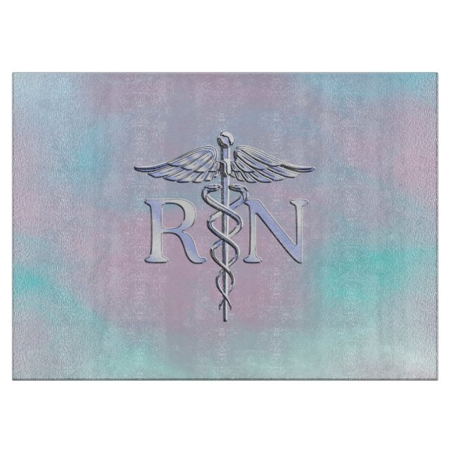 Silver like RN Caduceus Medical Mor Pearl (Framsidan)