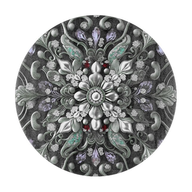 Silver Lila Decorative Clearboard (Framsidan)