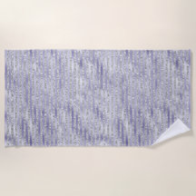 Silver Lila Glitzy Glitter Rand