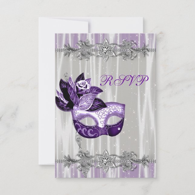 Silver Lila Gnistra Lila   MasqueraParty OSA (Framsida)