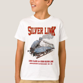 Silver Link - LNER Class A4 2509 Steam Train Loco T Shirt