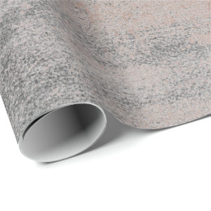 Silver målar industriellt cementerar gråttroguld presentpapper