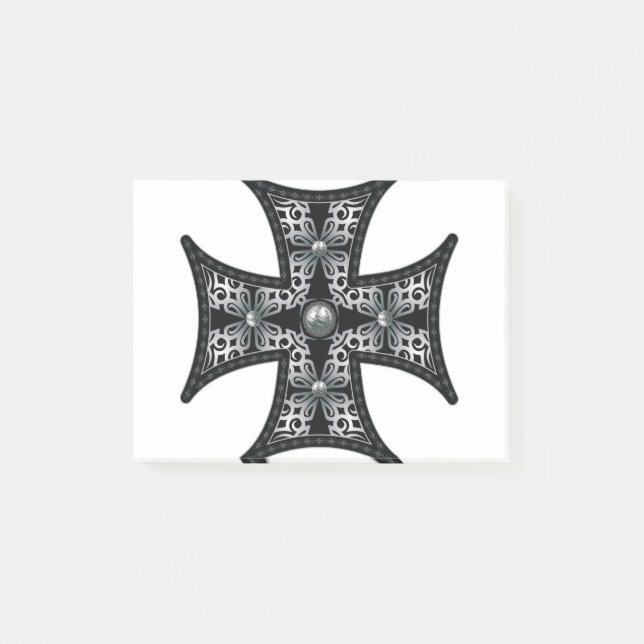 Silver Maltesiska Kor Post-it Block (Framsida)