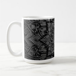 Silver Mandala-mugg Kaffemugg