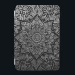 Silver Mandala Stylish iPad Smart Cover iPad Mini Skydd<br><div class="desc">Silver Mandala Stylish iPad Smart Cover</div>
