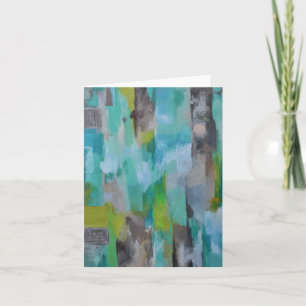 Silver Måne Blank Notecard Kort