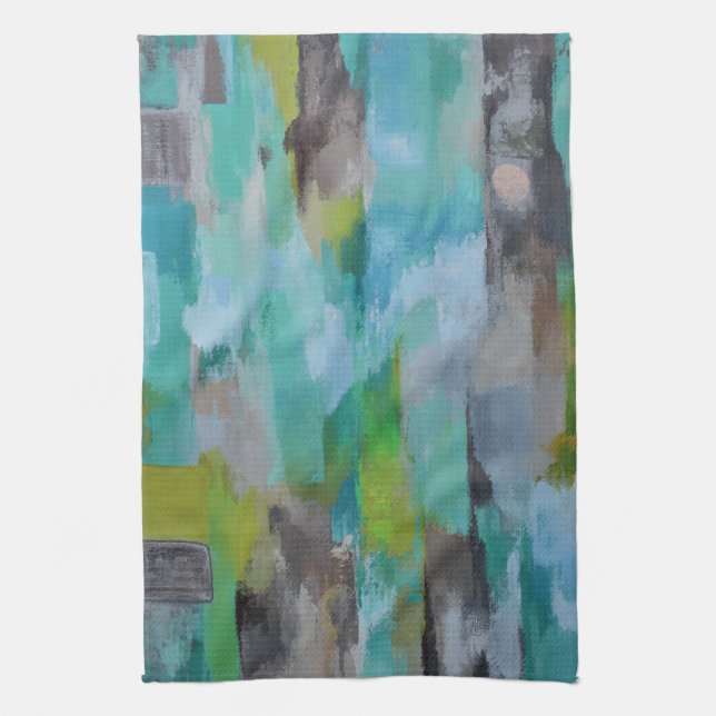 Silver Måne kökshandduk (Vertikal)