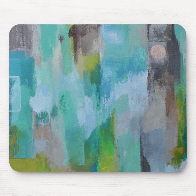 Silver Måne Mousepad Musmatta (Framsidan)