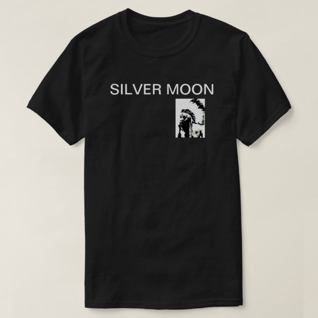 SILVER MÅNE T SHIRT (Design framsida)