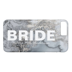 Silver Marble Bride design