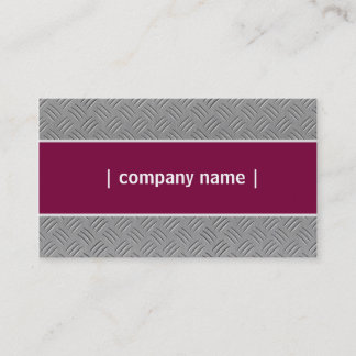 Silver Maroon Anpassningsbar Elegant Visitkort