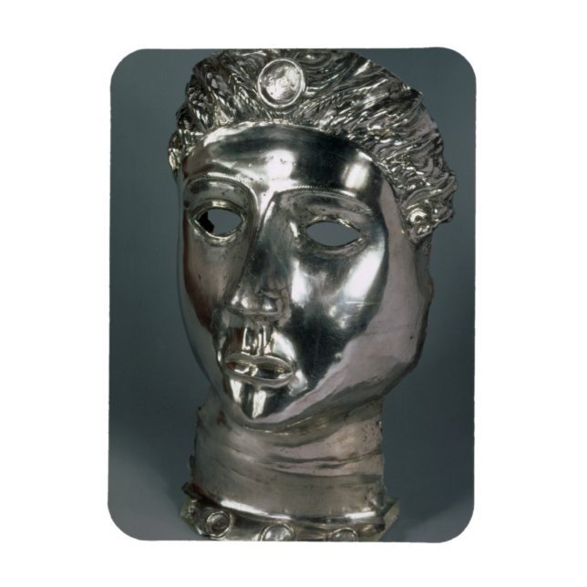 Silver mask, romersk, första hälften av 300-talet  magnet (Vertikal)