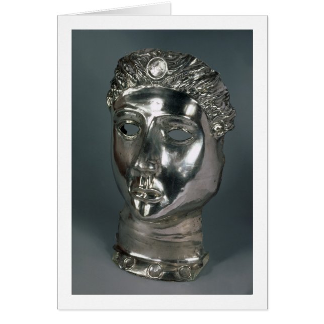 Silver maskerar, romaren, den 1st halvan av den hälsningskort (Framsidan)