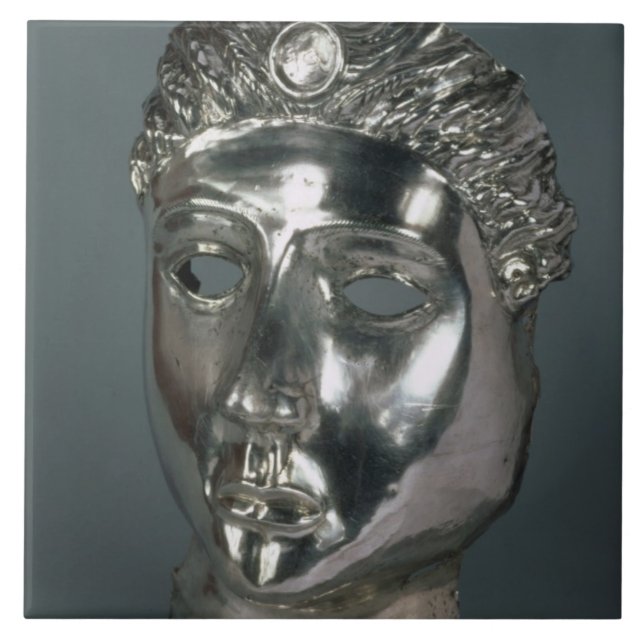 Silver maskerar, romaren, den 1st halvan av den kakelplatta (Framsidan)