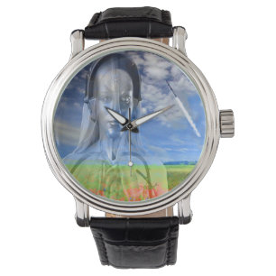 Silver Maskin Armbandsur