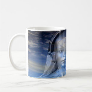 Silver Maskin Kaffemugg