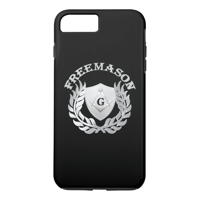 Silver-masonry-symbol Case-Mate iPhone Skal (Baksida)