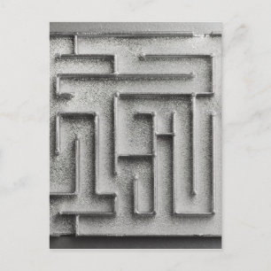 Silver maze vykort