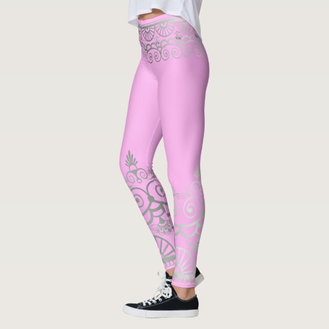 Silver Mehndi - Leggings (Vänster)