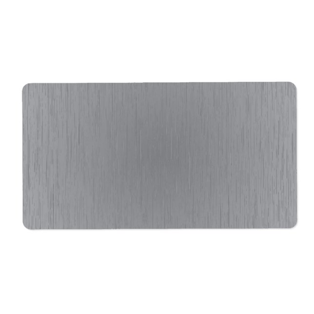 Silver Metall utseende Fraktsedel (Framsidan)