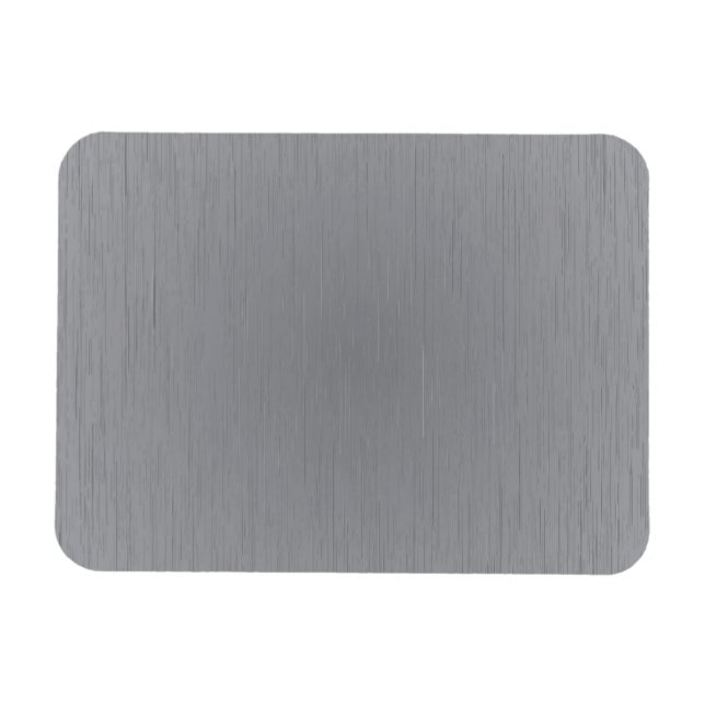 Silver Metall utseende Magnet (Horisontell)