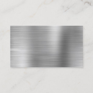 Silver Metallic Shimmer Foil Blank Placeringskort