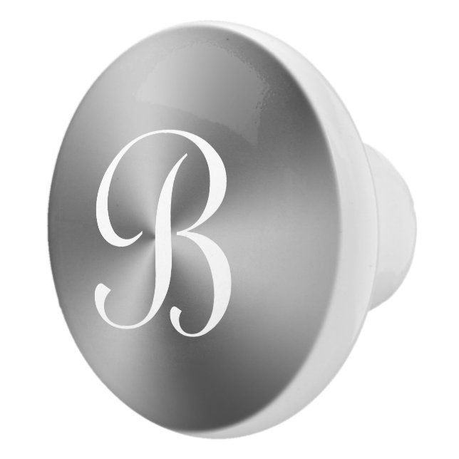 Silver, metallluckor och dragknappar knopp (Höger)