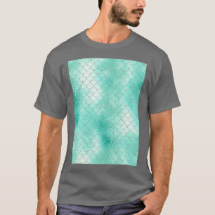 Silver Mint Sjöjungfru T Shirt